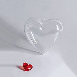 Καρδιά από PlexiGlass, 10cm