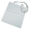 Λευκή τσάντα με μακρύ χερούλι, 38*42cm