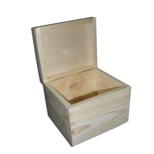 Κουτί ξύλινο βαθύ, 14,7*12,8*11,2cm