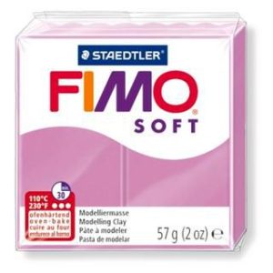 Fimo soft 57gr, lavender (λεβάντα)