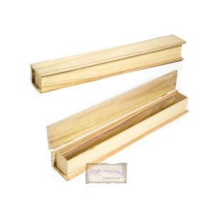 Λαμπαδόκουτο ξύλινο, 42*4*4cm