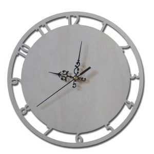 Ρολόι στρογγυλό με μηχανισμό, 25cm