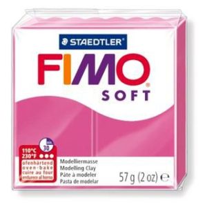 Fimo soft 57gr, raspberry (φούξια)