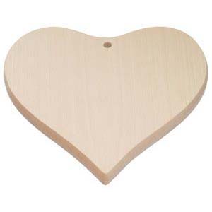 Καρδιά από μασίφ ξύλο, 20*19*1,5cm