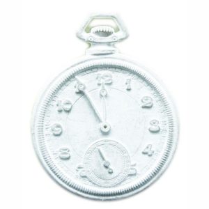 Διακοσμητικό από ρητίνη pocket watch, 4,4*5cm