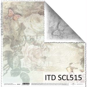 Χαρτί για scrapbooking ITD, 31,5*32,5cm
