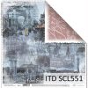 Χαρτί για scrapbooking ITD, 31,5*32,5cm