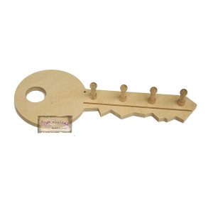 Κρεμάστρα - κλειδοθήκη σε σχήμα κλειδιού, 25*9,8cm