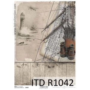 Ριζόχαρτο ITD για decoupage, 29*21cm