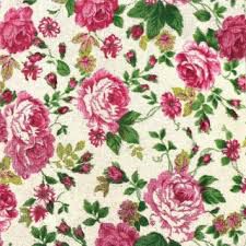 Χαρτοπετσέτα Maki για decoupage, rose fabric 33*33cm