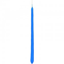 Λαμπάδα κλασική μπλε, 40cm