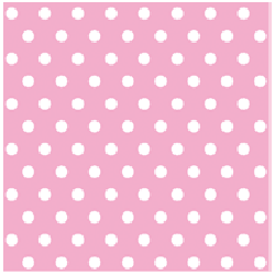 Χαρτοπετσέτα Maki για decoupage, pink dots 33*33cm