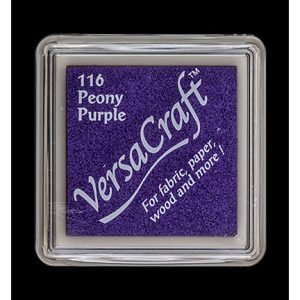 Μελάνι για σφραγίδες, VersaCraft peony purple 3,3*3,3cm