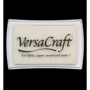 Μελάνι για σφραγίδες, VersaCraft white 9,6*6cm