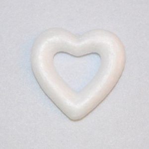 Στεφάνι-καρδιά από φελιζόλ (ολόκληρη), 10 cm
