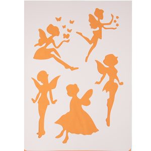 Stencil για ζωγραφική, fairies 31*21cm