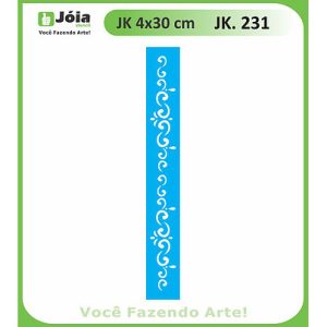 Stencil Joia, 4*30cm