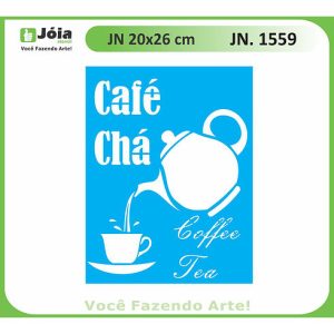 Stencil Joia, coffee - tea 20*26cm