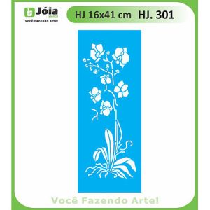 Stencil Joia, φυτό 41*16cm