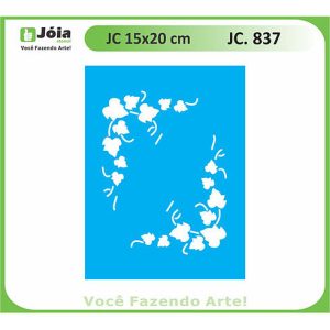 Stencil Joia, γωνίες(corners) 15*20cm