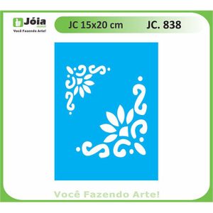 Stencil Joia, γωνίες(corners)15*20cm