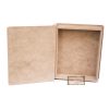 Κουτί βιβλίο από ξύλο mdf, 31*26*5,5cm