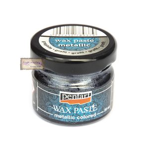 Metallic wax paste Pentart, graphite 20ml