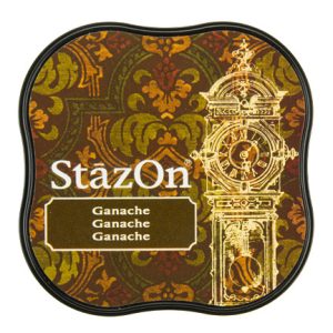 Ανεξίτηλο μελάνι για σφραγίδες, StazOn ganache 5,8*5,8*2cm