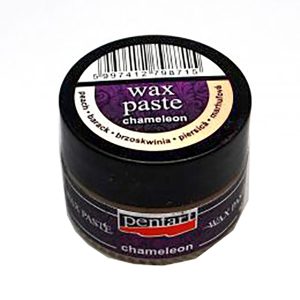 Metallic wax paste Pentart, peach 20ml