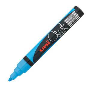 Μαρκαδόρος υγρής κιμωλίας(chalk marker) Posca, Light Blue