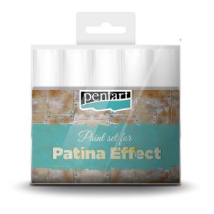 Patina effect paint set, Pentart 5*20ml