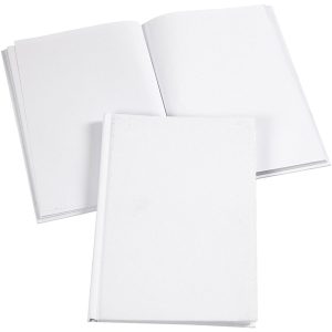 Sketchbook (λευκά φύλλα) από πεπιεσμένο χαρτί, 15*21cm