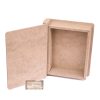 Κουτί βιβλίο από ξύλο mdf, 20,5*17*5cm
