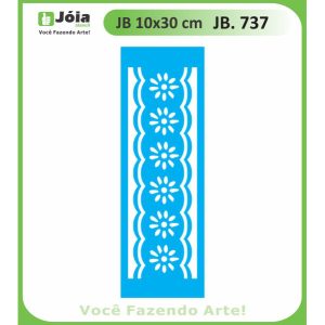 Stencil Joia, lace 10*30cm
