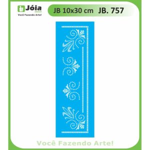 Stencil Joia, Ακροκέραμα 10*30cm