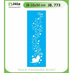 Stencil Joia, Νότες 10*30cm