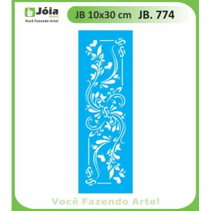 Stencil Joia, bordure 10*30cm