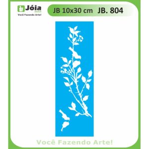 Stencil Joia, Πουλιά κλαδιά 10*30cm