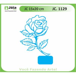 Stencil Joia, background rose 15*20cm