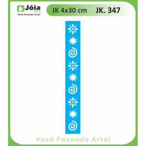 Stencil Joia, Σύμβολα 4*30cm