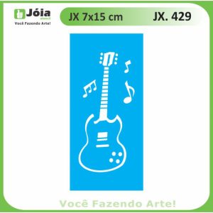 Stencil Joia, Κιθάρα 7*15cm