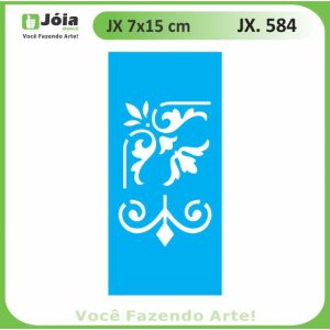 Stencil Joia, vintage 7*15cm