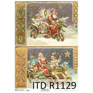 Ριζόχαρτο ITD για decoupage, Christmas 29*21cm