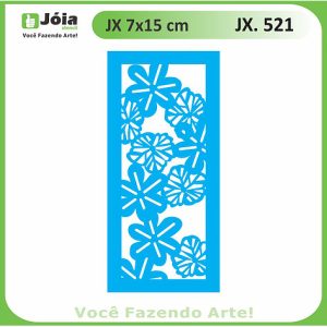 Stencil Joia, Λουλουδάκια 7*15cm