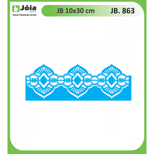 Stencil Joia, δαντέλα 10*30cm