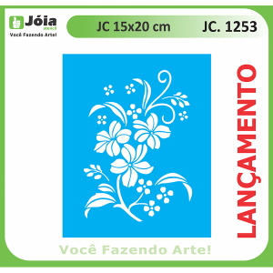 Stencil Joia, Φυτό 15*20cm
