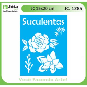 Stencil Joia, Φυτά 15*20cm