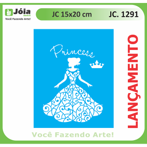 Stencil Joia, πριγκίπισσα 15*20cm