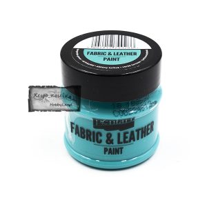 Χρώμα για ύφασμα και δέρμα Pentart, turquoise green 50ml