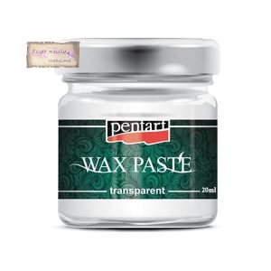 Wax paste Pentart, transparent 30ml